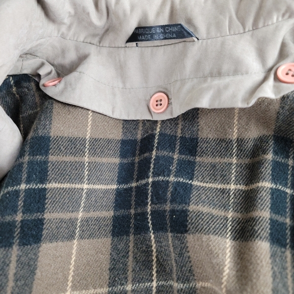 Vintage Utex Design‎ full length, "mole skin" removable lining trench coat - Picture 5 of 12